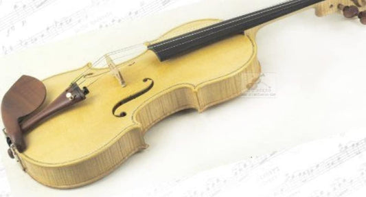 "Blonde" D Z Strad Violin – Gasparo da Salo 1590, “Adam” Copy (Limited Edition) Concert Violin 4/4 Full Size Handmade with Dominant Strings, Case, Bow, Shoulder Rest and Rosin
