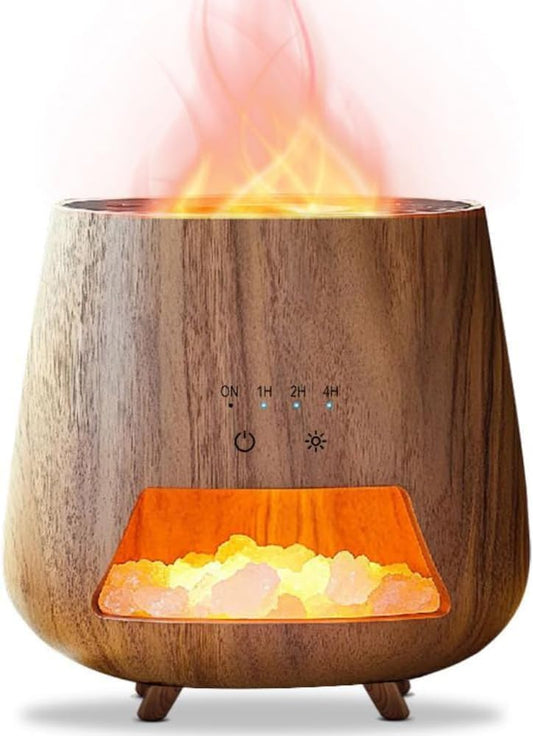 Scent Diffuser Upgraded with 9 Colors LED Light for Bedroom