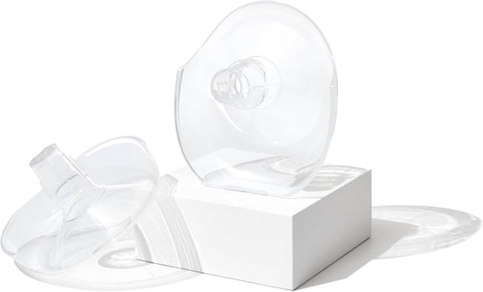 Willow Go - Hands Free Breast Pump - Wearable Breastfeeding Pump - Portable, Electric, Cordless, & 9 Levels of Hospital Grade Suction Strength - Postpartum Essentials - 24mm Flanges - 2pk