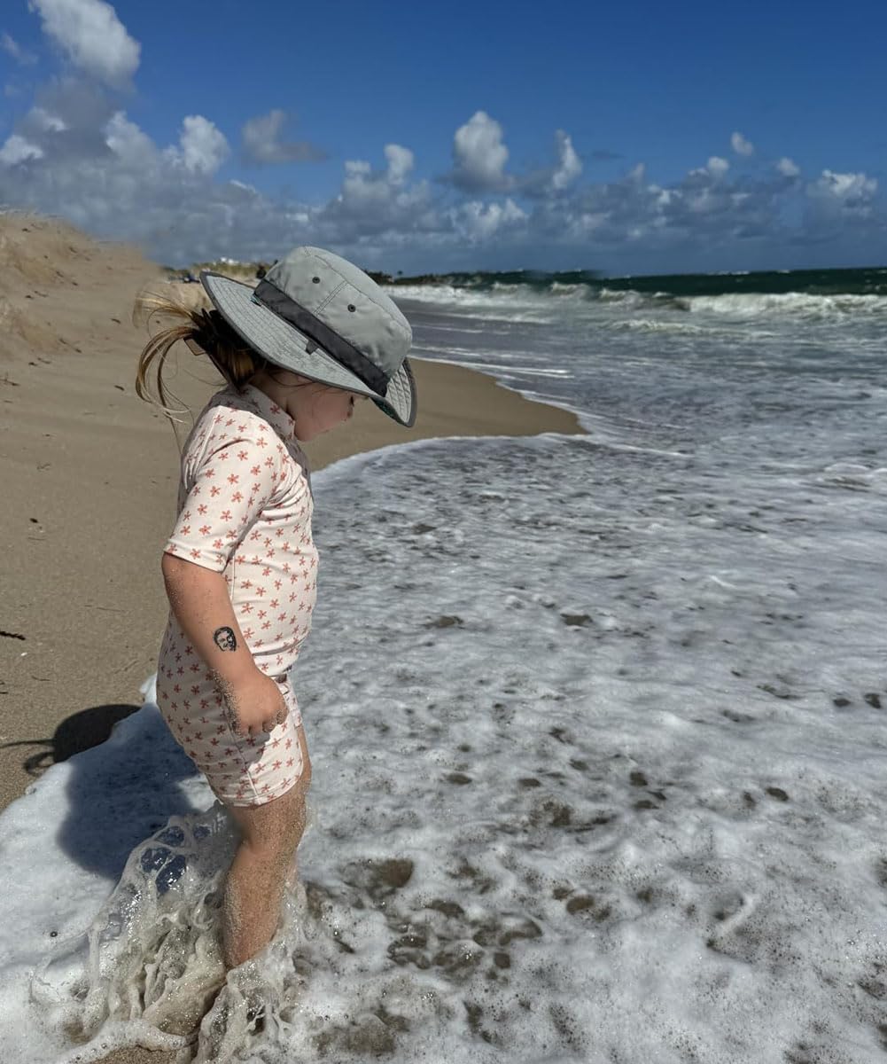 Boys One Piece Swimsuit Whale Dolphin Bathing Suit Zipper Rash Guard Kid Short Sleeve Swimwear Shark Beach Wear UPF50+