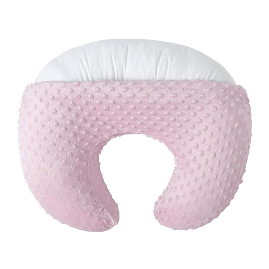 Nursing Pillow and Positioner for Breastfeeding, Ultra Soft Baby Breastfeeding Pillows for More Support for Mom and Baby, with Premium Removable Cover (Blushing Bride)