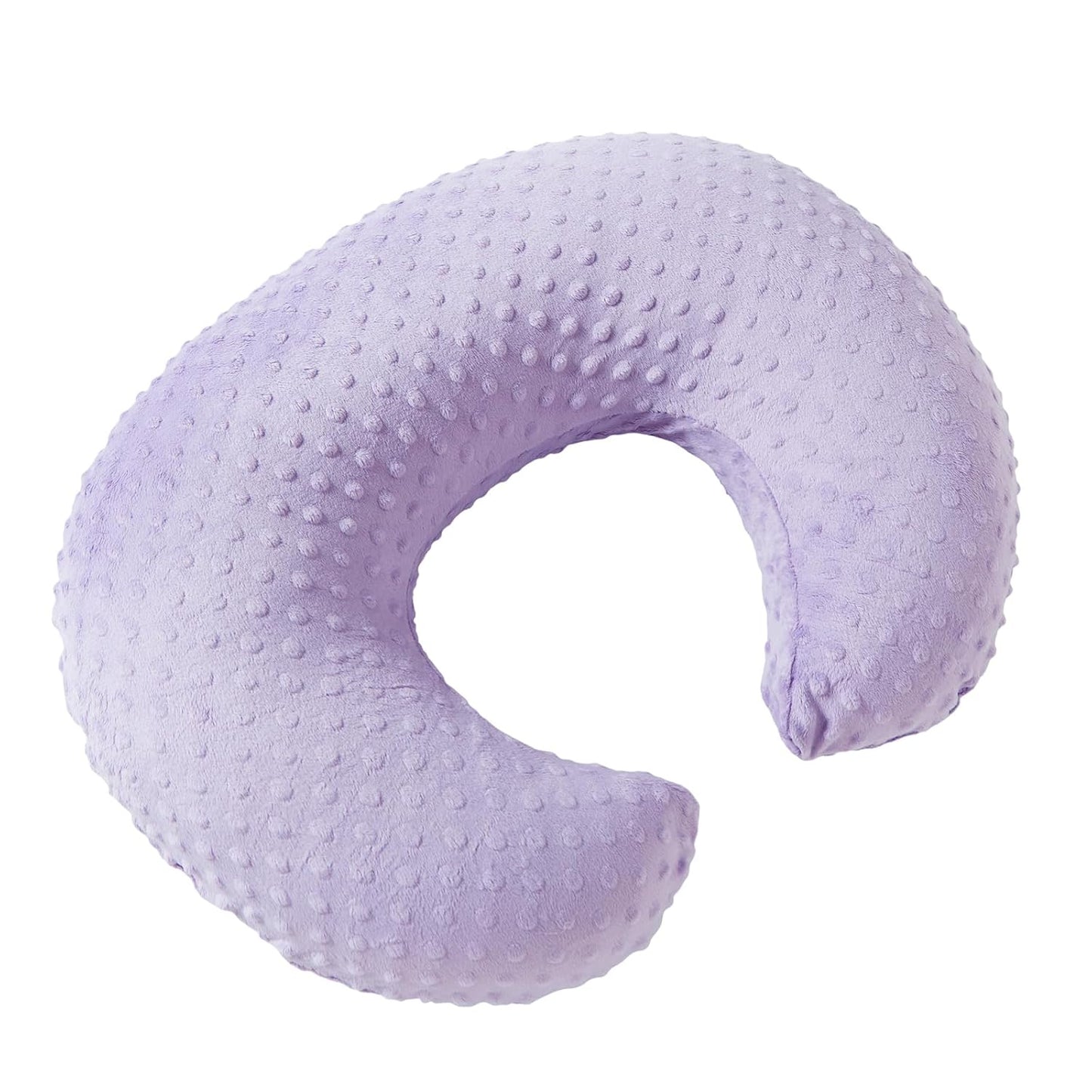 Nursing Pillow and Positioner for Breastfeeding, Ultra Soft Baby Breastfeeding Pillows for More Support for Mom and Baby, with Premium Removable Cover (Orchid Petal)