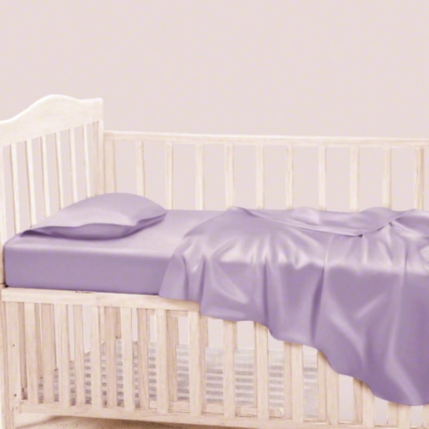 Organic Silk Baby Pillowcase with Zipper, Small 10"x13" Pillow Cover for Boys & Girls, Ideal for Bed & Travel, Soft for Kids Hair & Skin, Hypoallergenic Pillowcases for Toddlers (Mauve Plum)