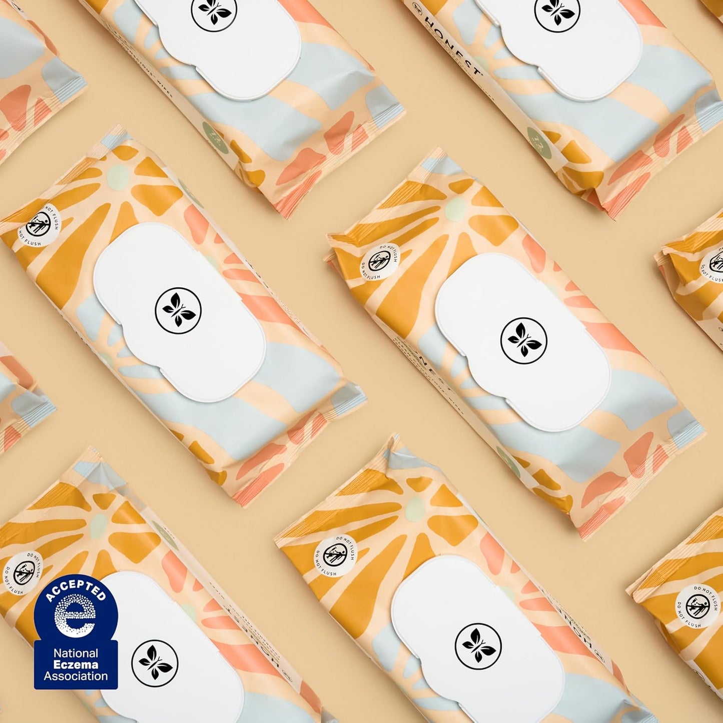 The Honest Company Clean Conscious Multi-Use Wipes | Hypoallergenic + Unscented for Sensitive Skin | Over 99% Water, Compostable, Plant Based, Baby Wipes | Sunburst, 864 Count