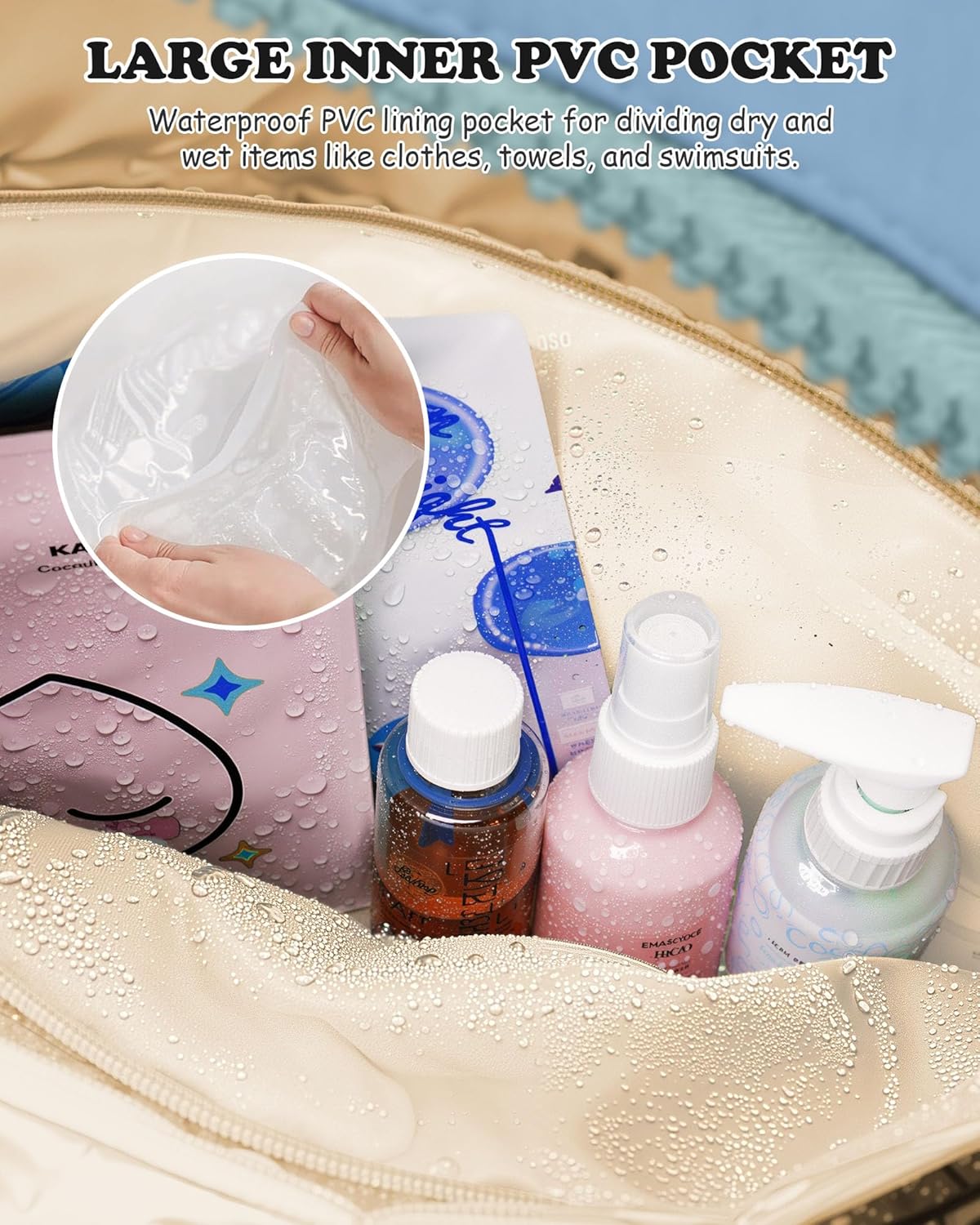 Initial Duffle Bag, Yoga Bags for Women，Overnight Bag with Wet Pocket，Lightweight Work Bags Personalized Gym Tote with Makeup Pouch-Gifts for Women Birthday